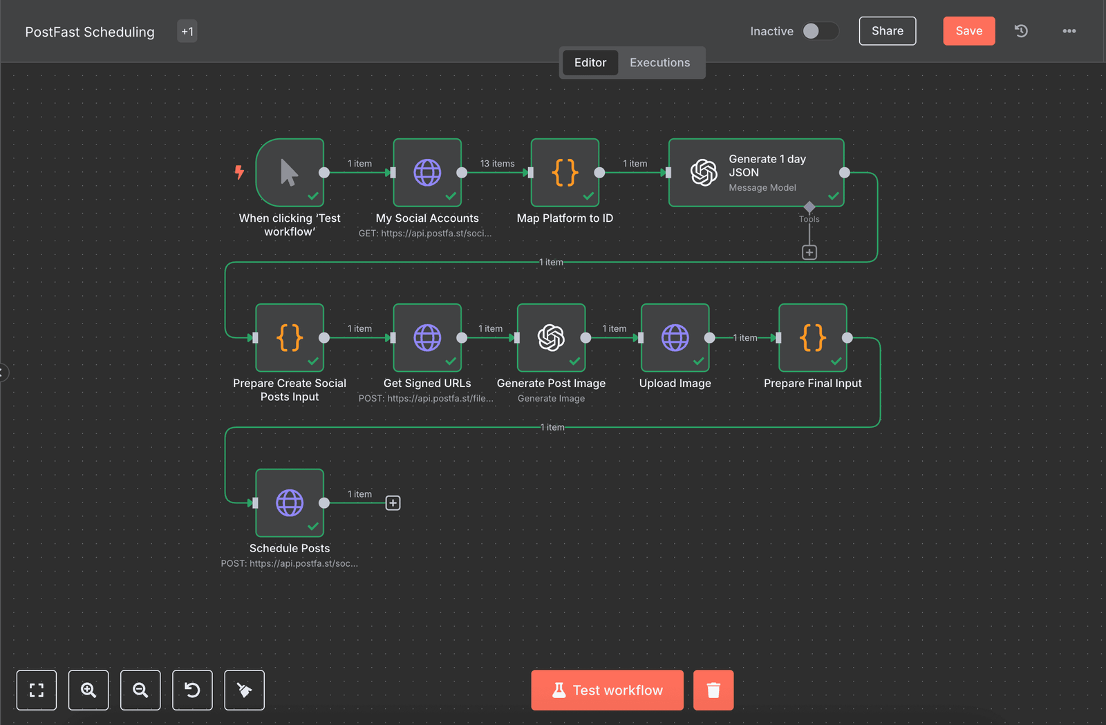 AI 30-Day Content Engine website preview